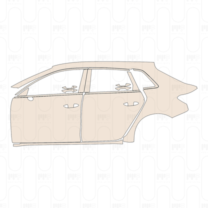 PPF precortado Audi A3 Sportback Base 2024