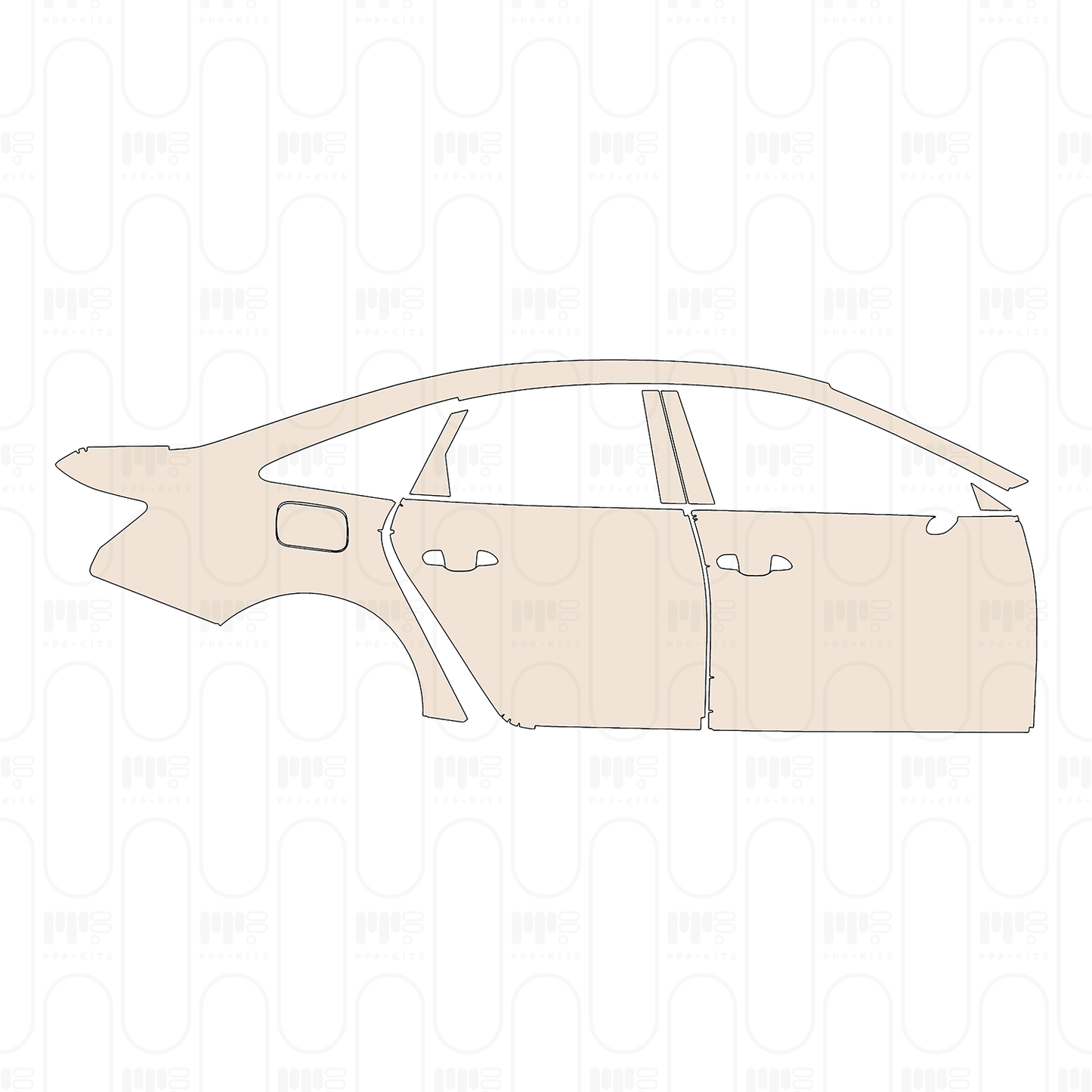 PPF precortado Audi A6 S-line 2024