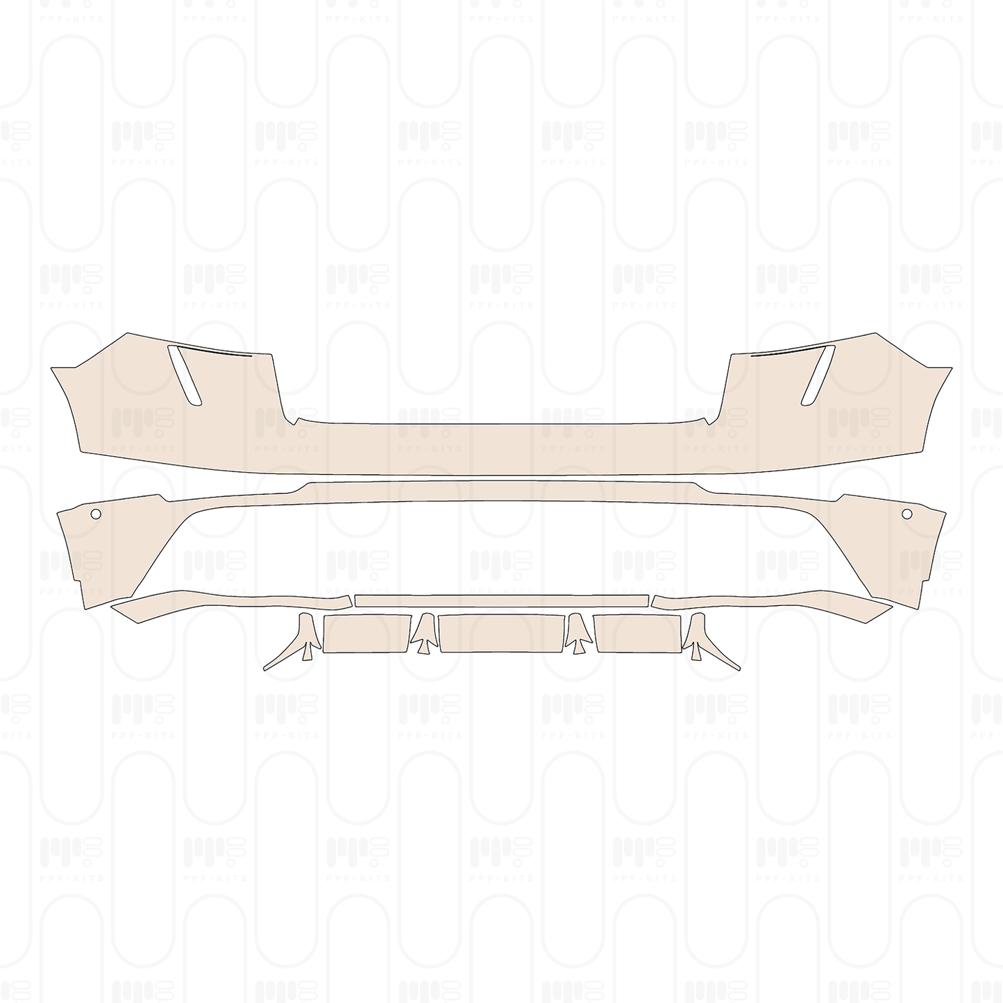 PPF precortado Audi Q8 RS Q8 2024