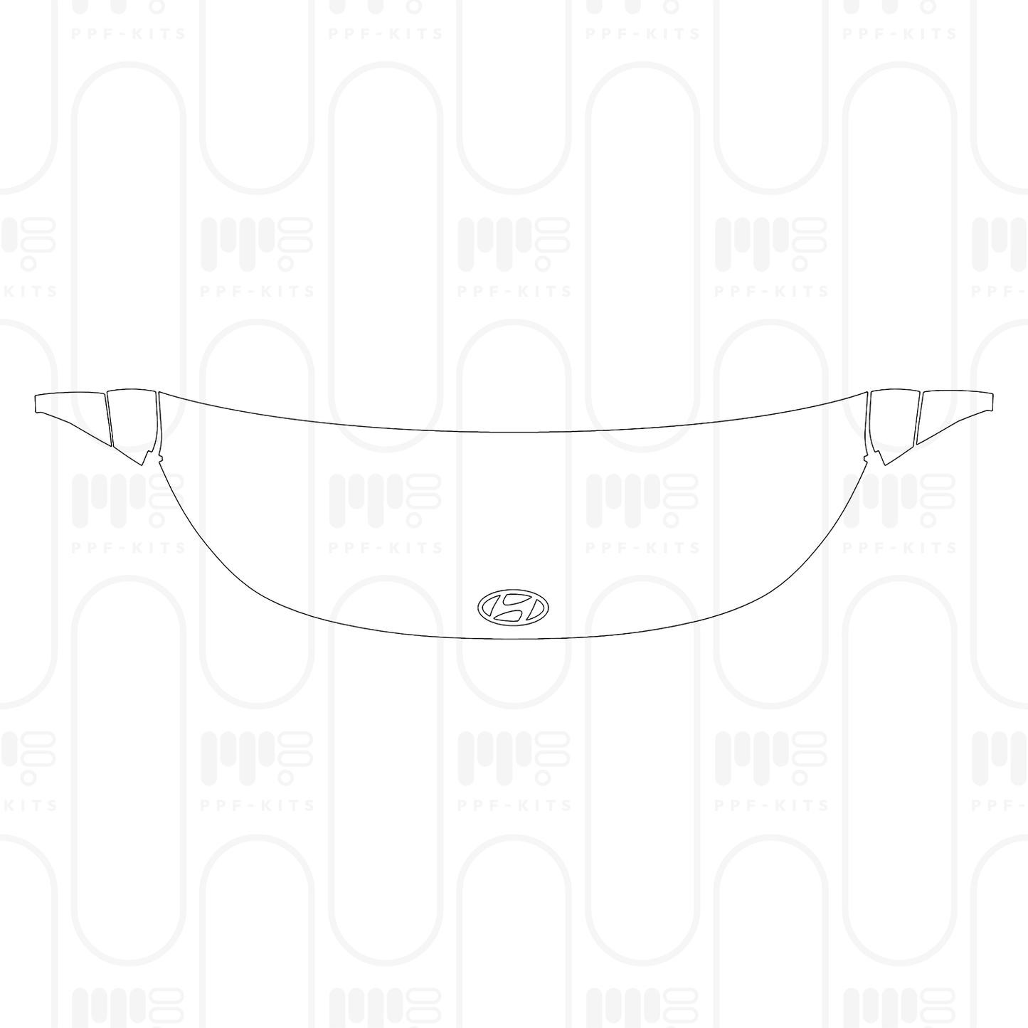 Pre-Cut PPF Hyundai Kona Electric SE 2024