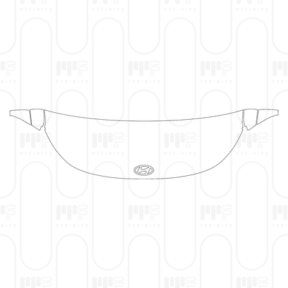 Pre-Cut PPF Hyundai Kona Electric SE 2024