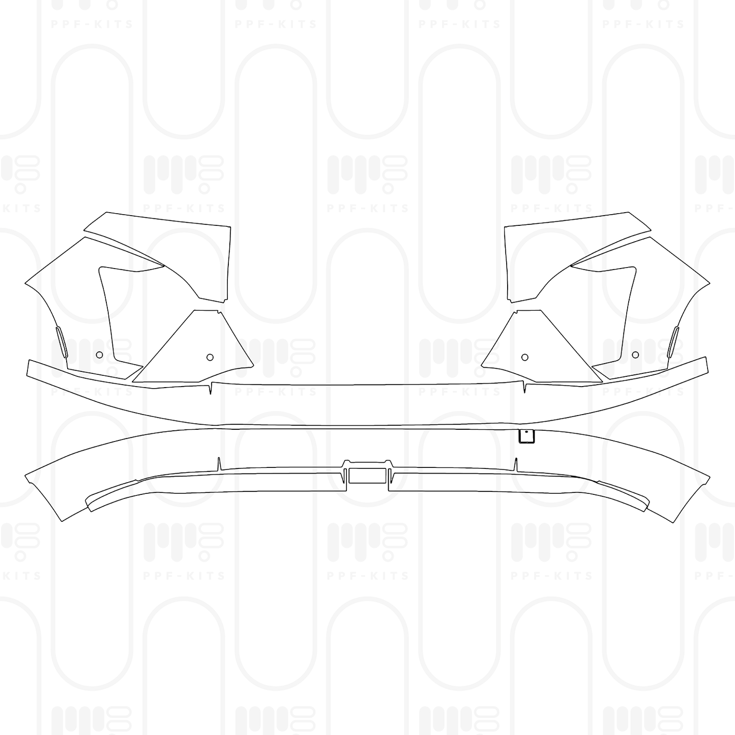 Pre-Cut PPF Hyundai Kona Electric SE 2024