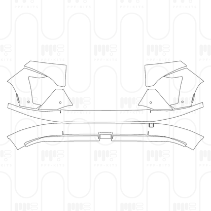 Pre-Cut PPF Hyundai Kona Electric SE 2024