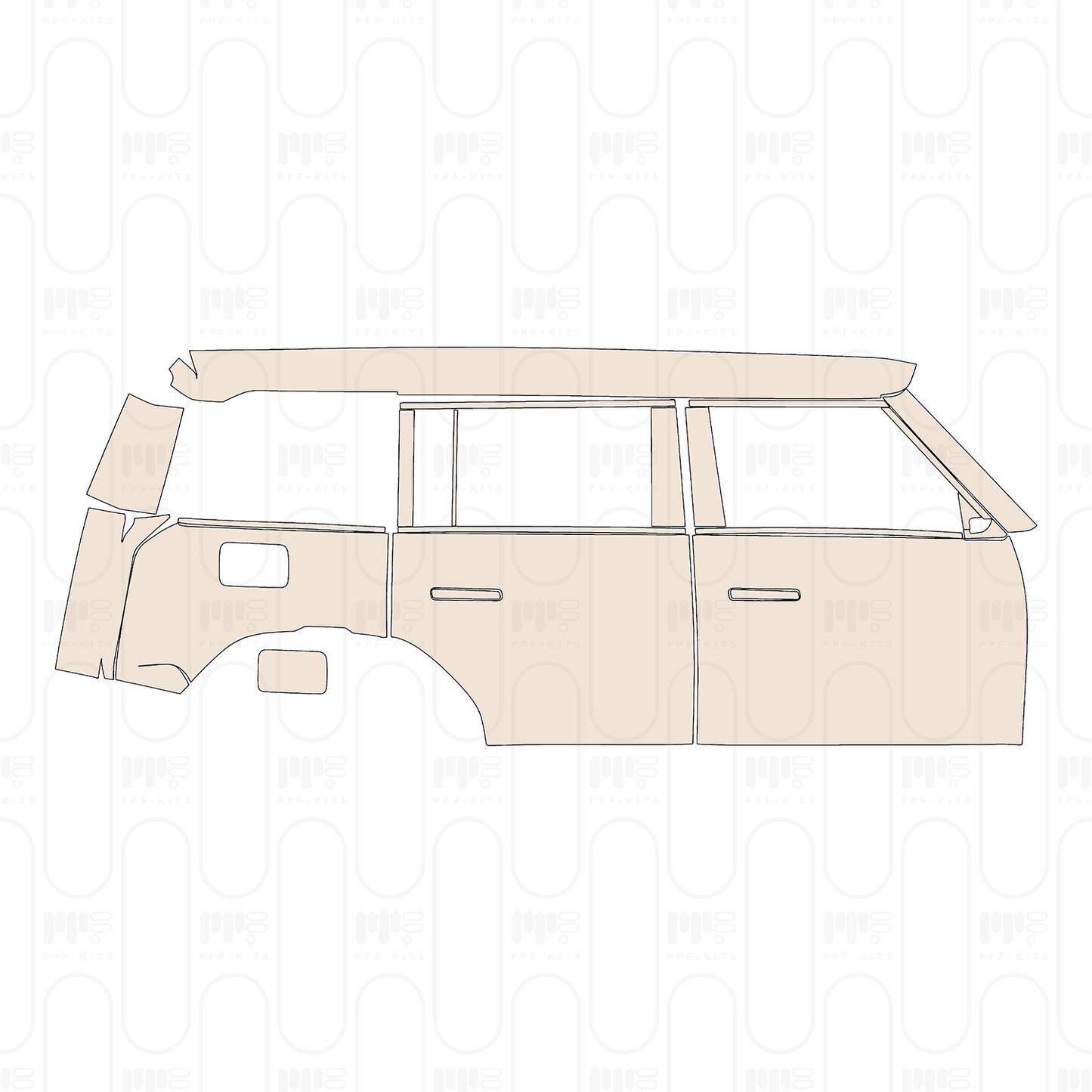 PPF precortado JAECOO J6 EV 2024