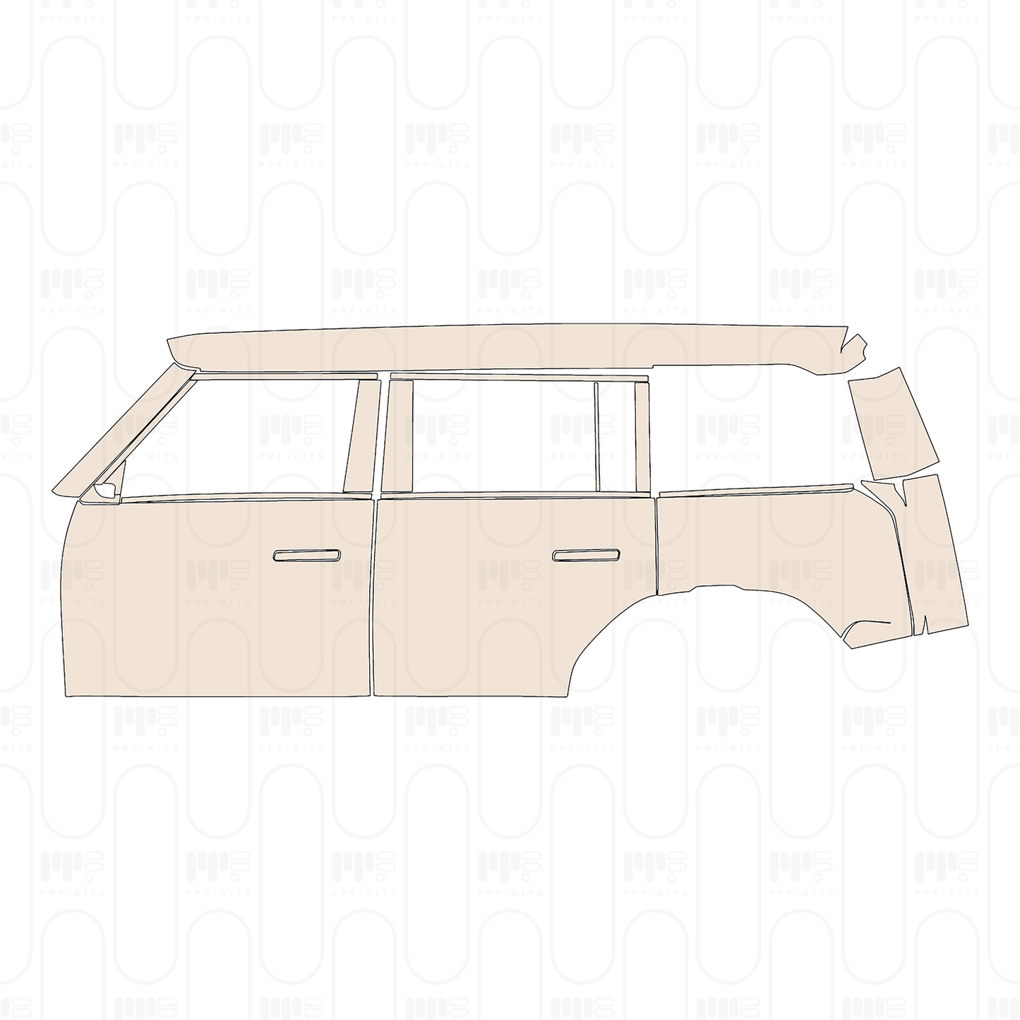 PPF precortado JAECOO J6 EV 2024