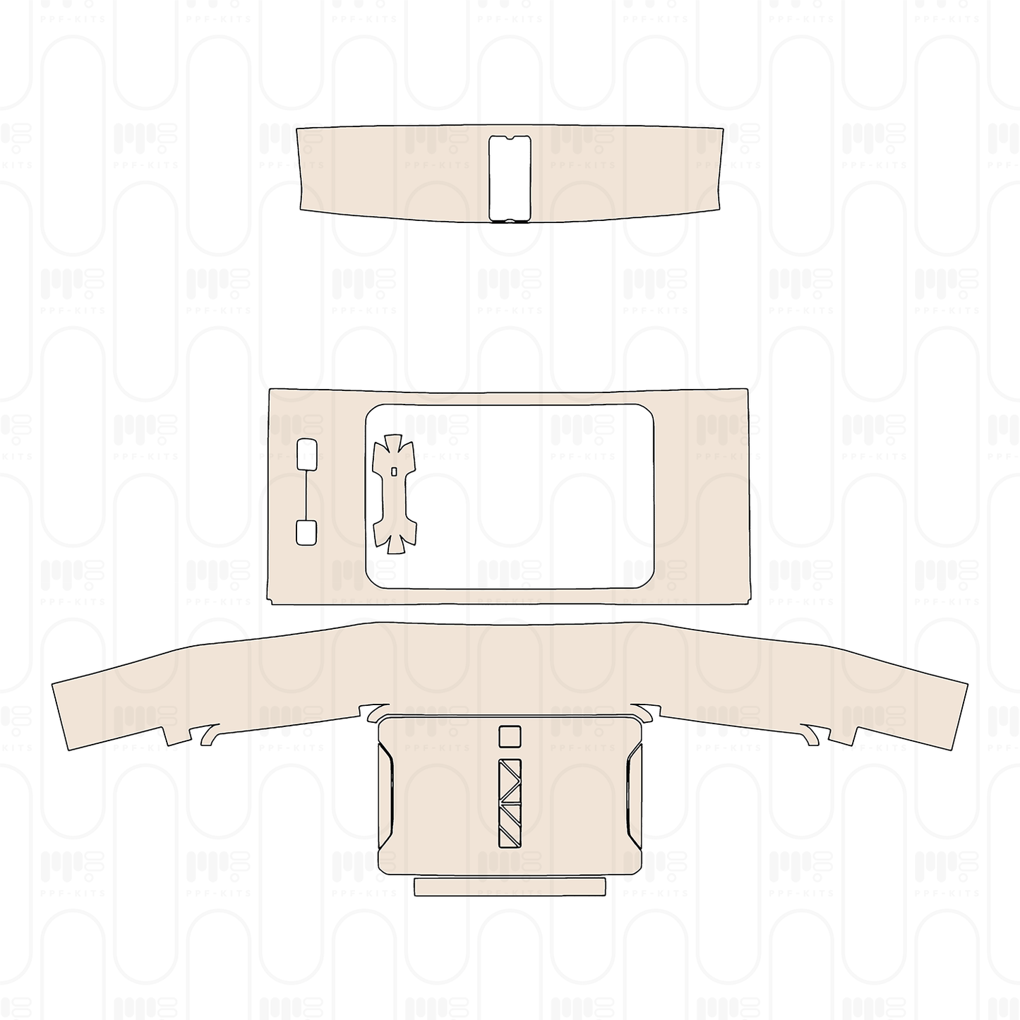 PPF precortado JAECOO J6 EV 2024