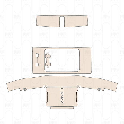 PPF precortado JAECOO J6 EV 2024
