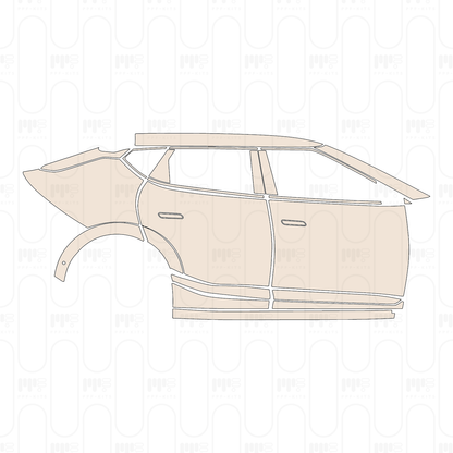 PPF precortado KIA EV6 (EU) GT-Line 2024