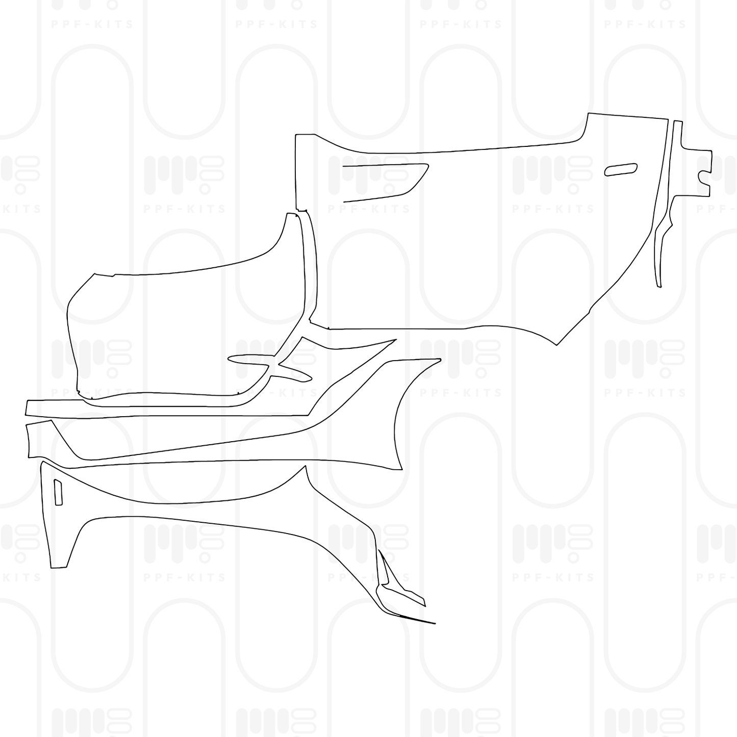 Pre-Cut PPF Koenigsegg Jesko Absolut 2024