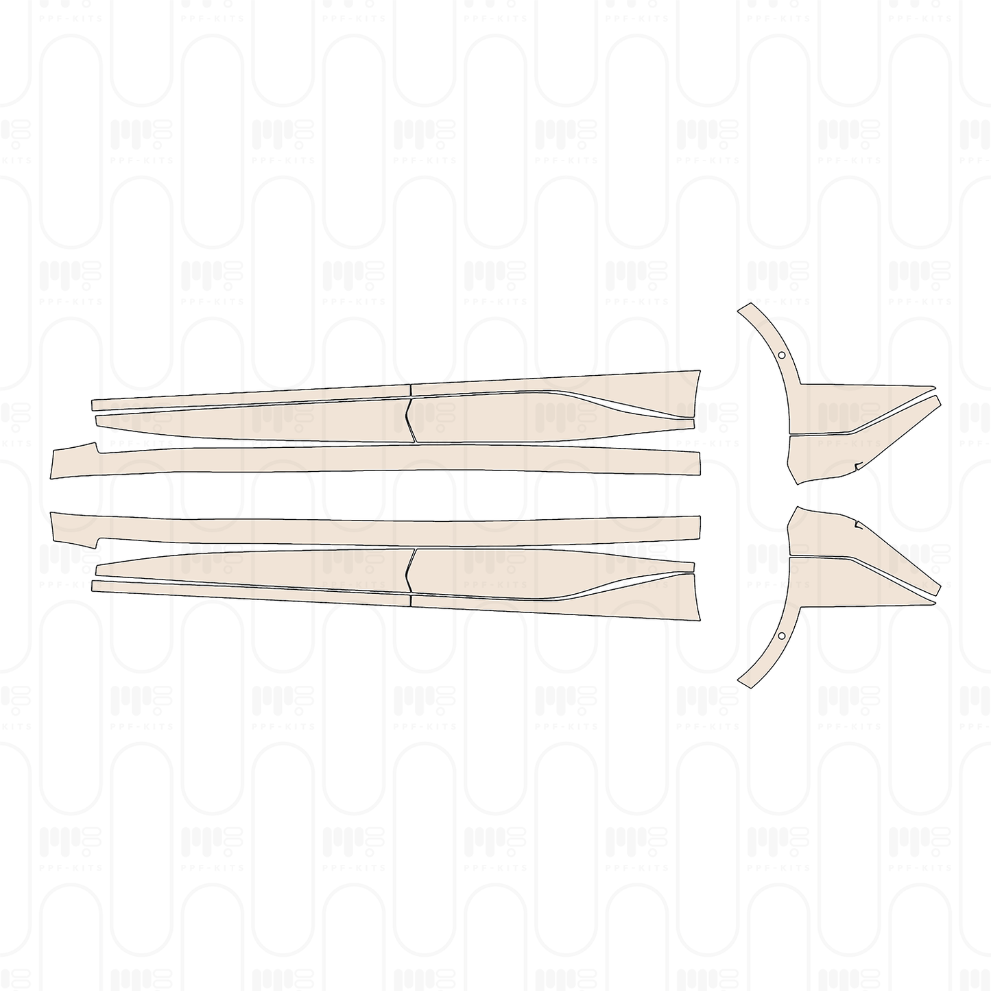 Pre-Cut PPF Lotus Emeya 2024