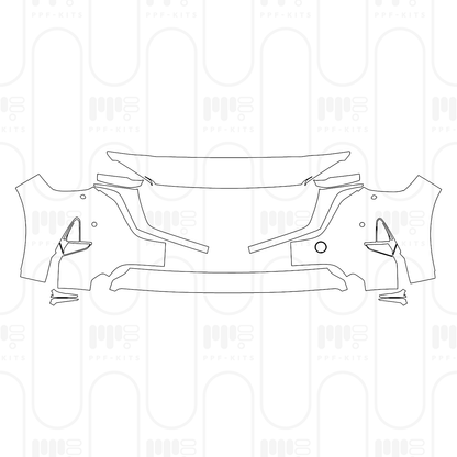 Pre-Cut PPF Mazda CX-80 (EU) Homura Plus 2024