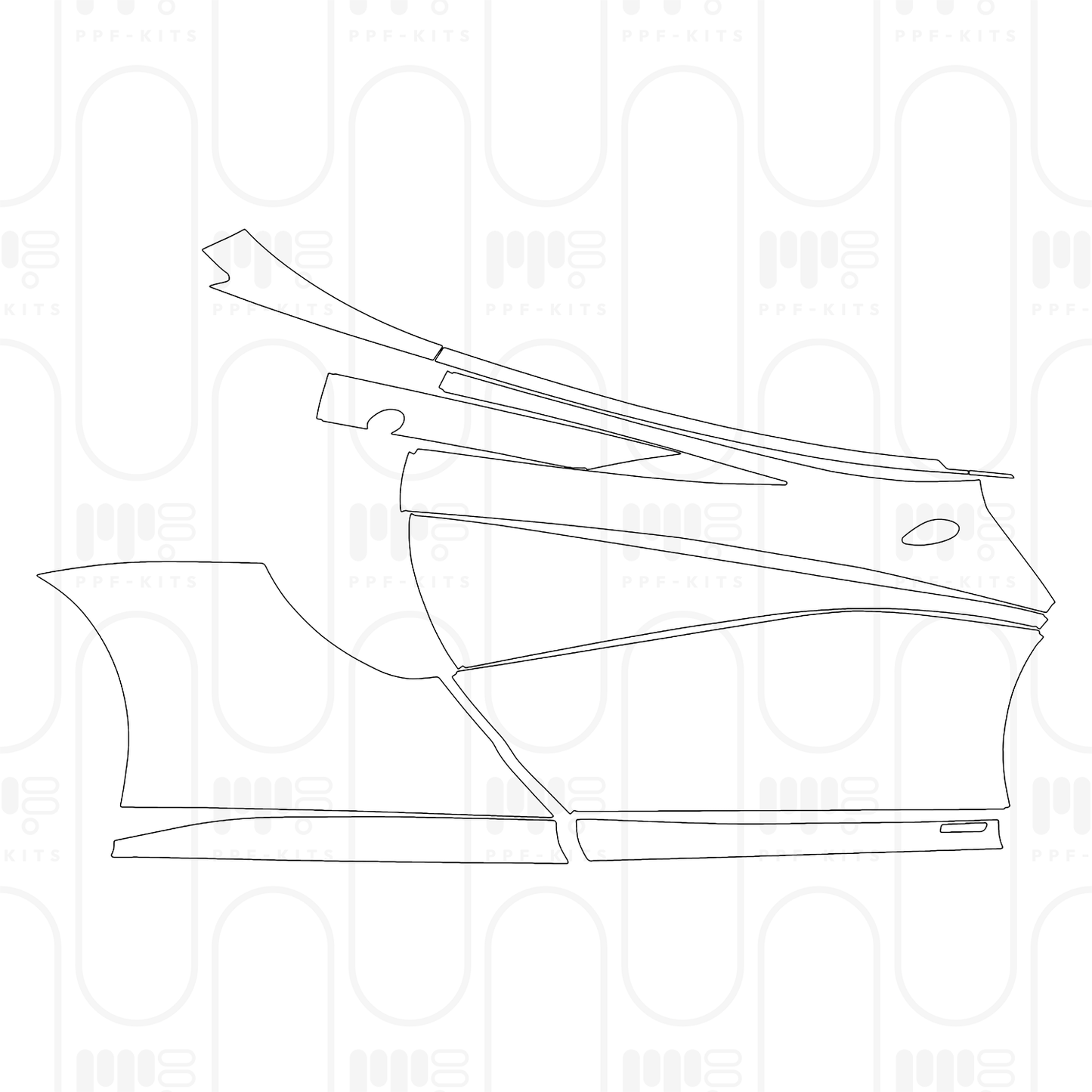 Pre-Cut PPF McLaren 620R 2024