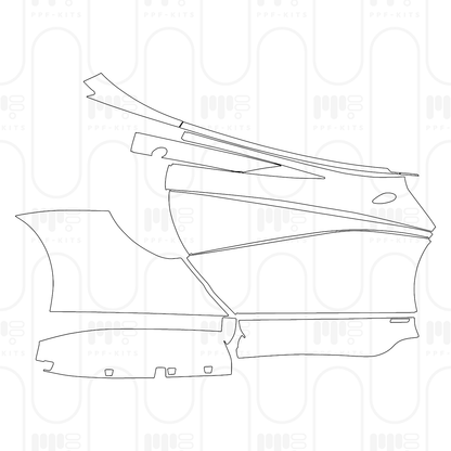 Pre-Cut PPF McLaren 620R 2024
