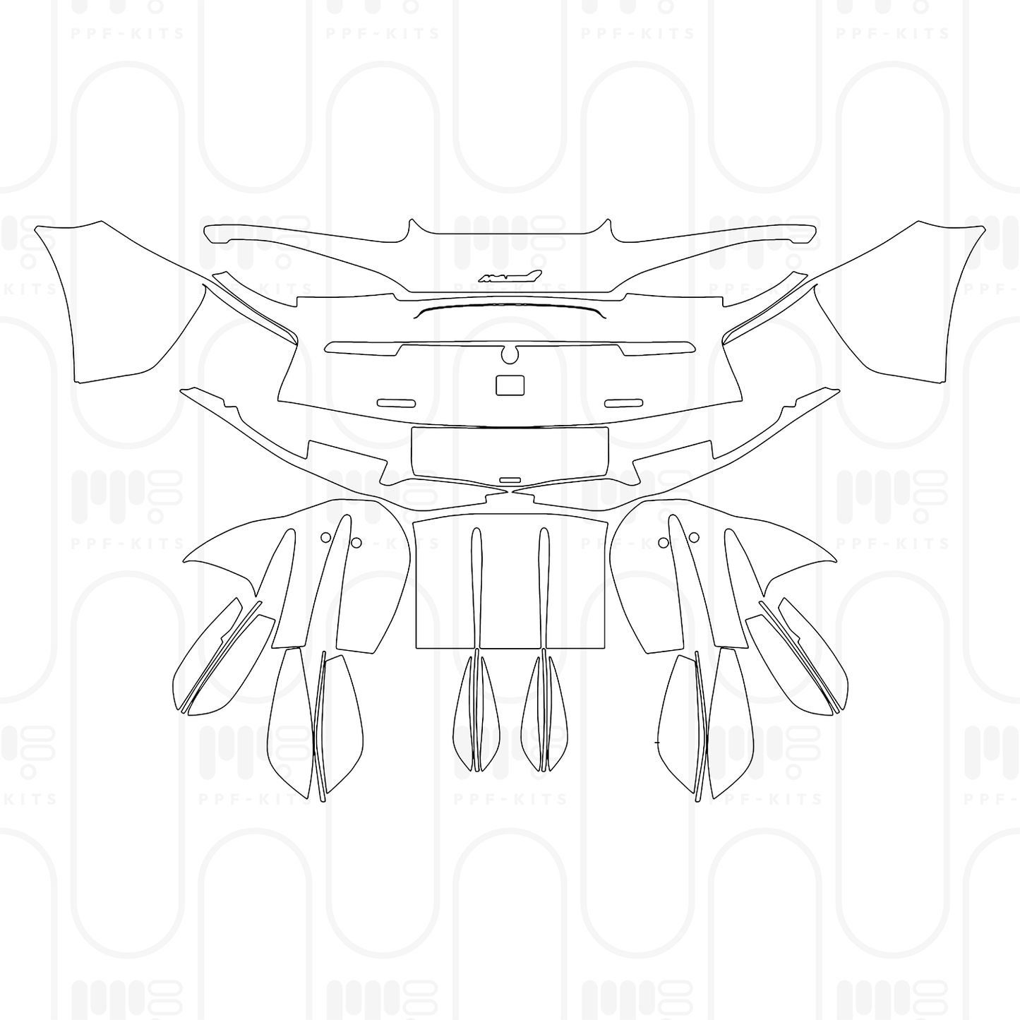 Pre-Cut PPF McLaren 620R 2024