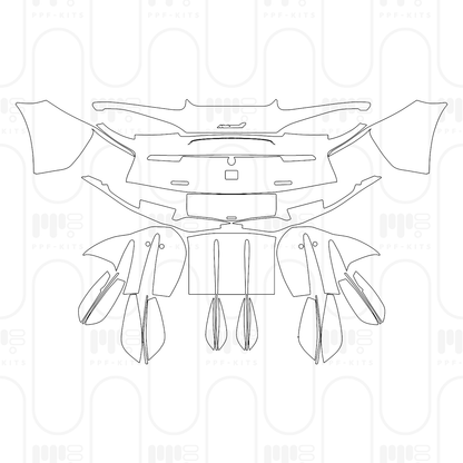 Pre-Cut PPF McLaren 620R 2024