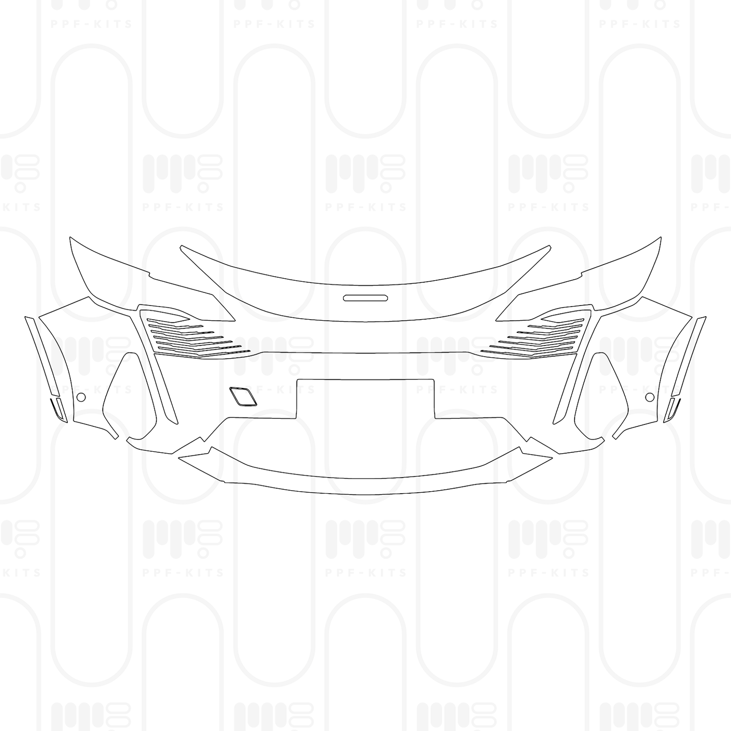 Pre-Cut PPF Peugeot 3008 (EU) Allure 2024