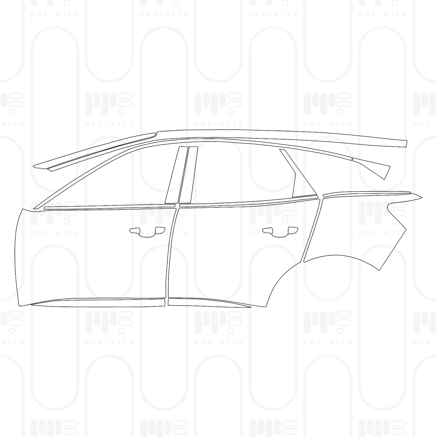 Pre-Cut PPF Peugeot 3008 (EU) Allure 2024