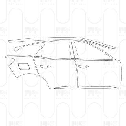 Pre-Cut PPF Peugeot 3008 (EU) Allure 2024