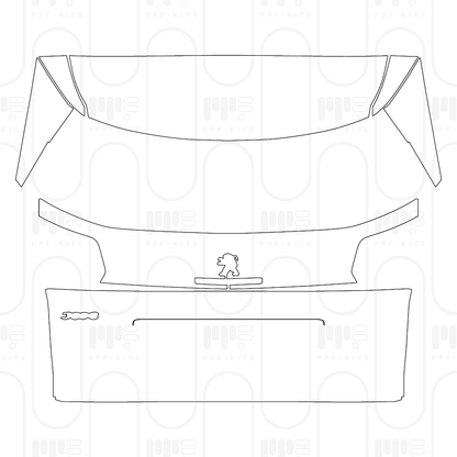 Pre-Cut PPF Peugeot 3008 (EU) Allure 2024