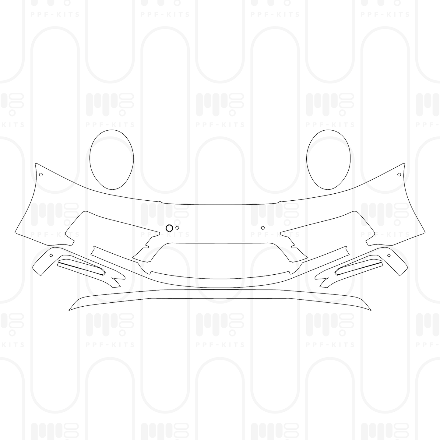 Pre-Cut PPF Porsche 911 Carrera 4 Coupe 2024