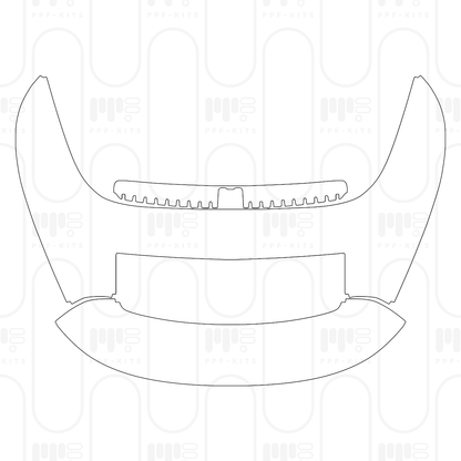 Pre-Cut PPF Porsche 911 Carrera 4 Cabriolet 2024
