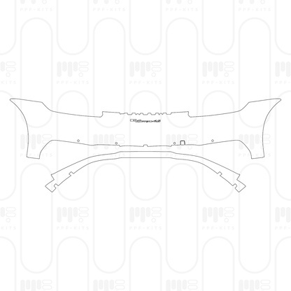 Pre-Cut PPF Porsche 911 Carrera 4S Coupe 2024