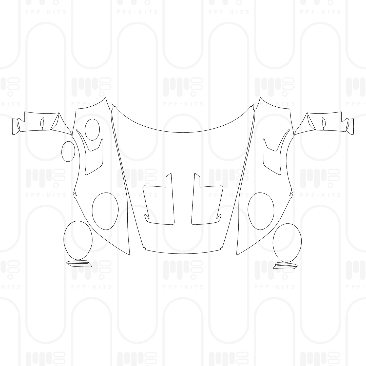 Pre-Cut PPF Porsche 911 GT3 RS 2024