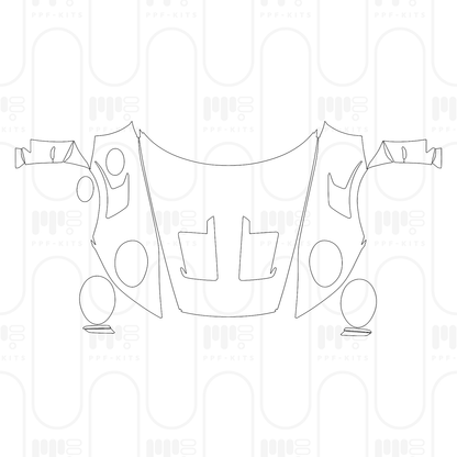 Pre-Cut PPF Porsche 911 GT3 RS 2024