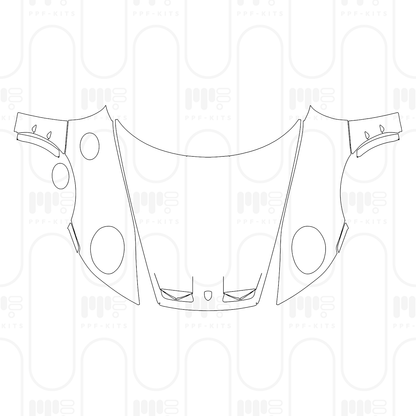 Pre-Cut PPF Porsche 911 S T 2024