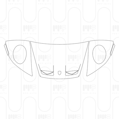 Pre-Cut PPF Porsche 911 S T 2024