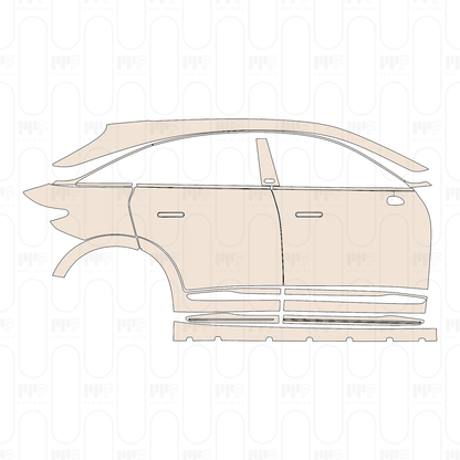 Pre-Cut PPF Smart #3 Base 2024