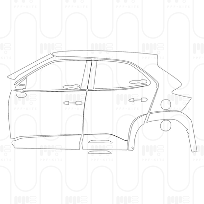 Pre-Cut PPF Toyota Yaris Cross Icon 2024