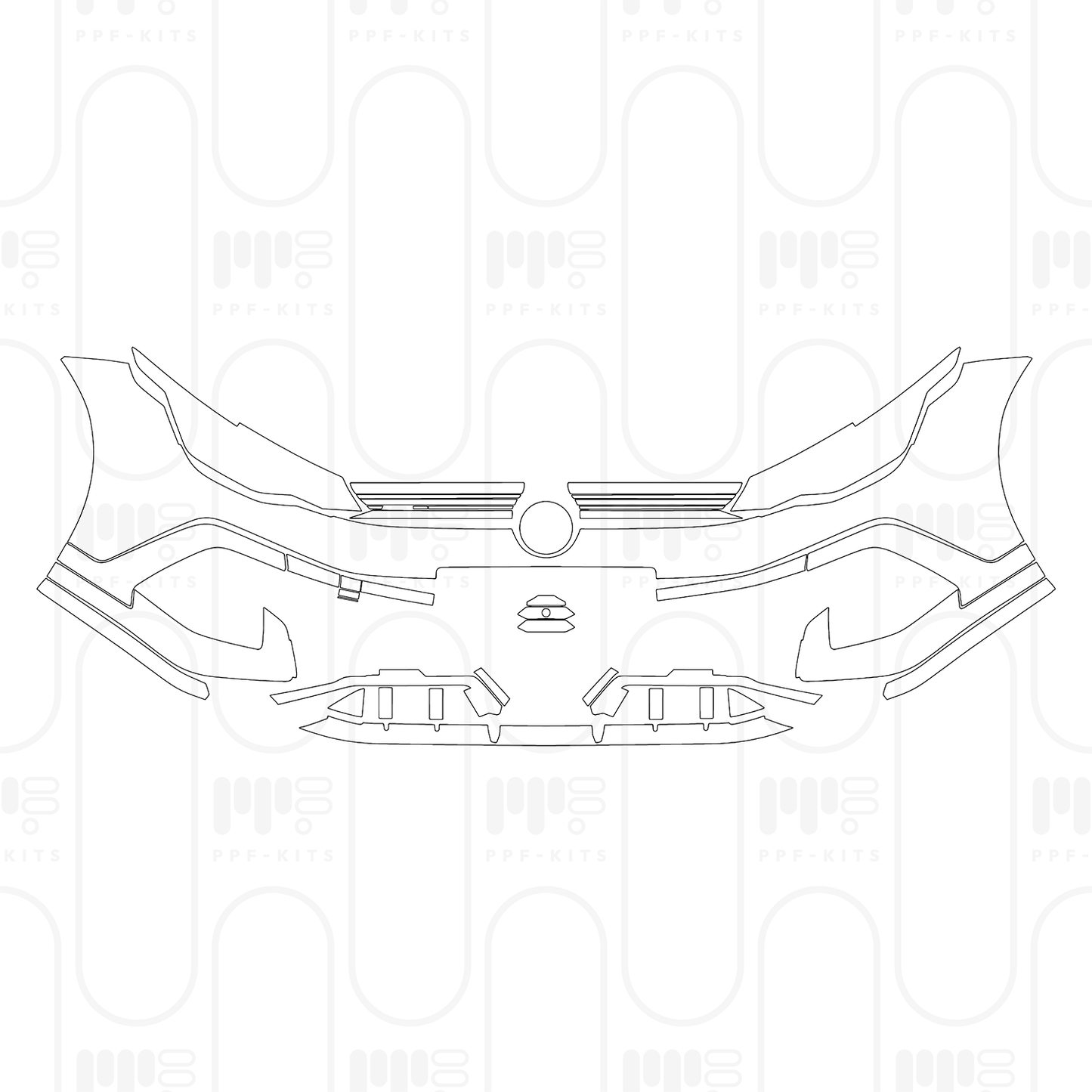 Pre-Cut PPF Volkswagen Golf GTI Clubsport 2024