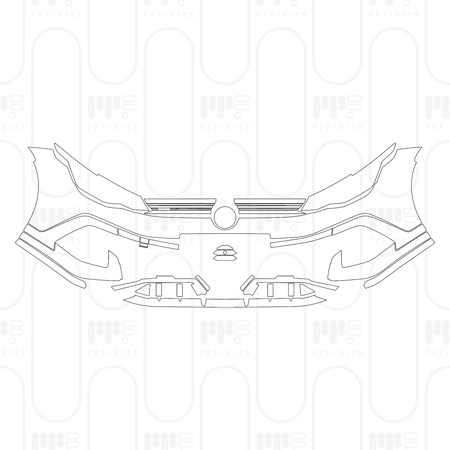 Pre-Cut PPF Volkswagen Golf GTI Clubsport 2024