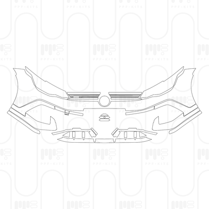 Pre-Cut PPF Volkswagen Golf GTI Clubsport 2024