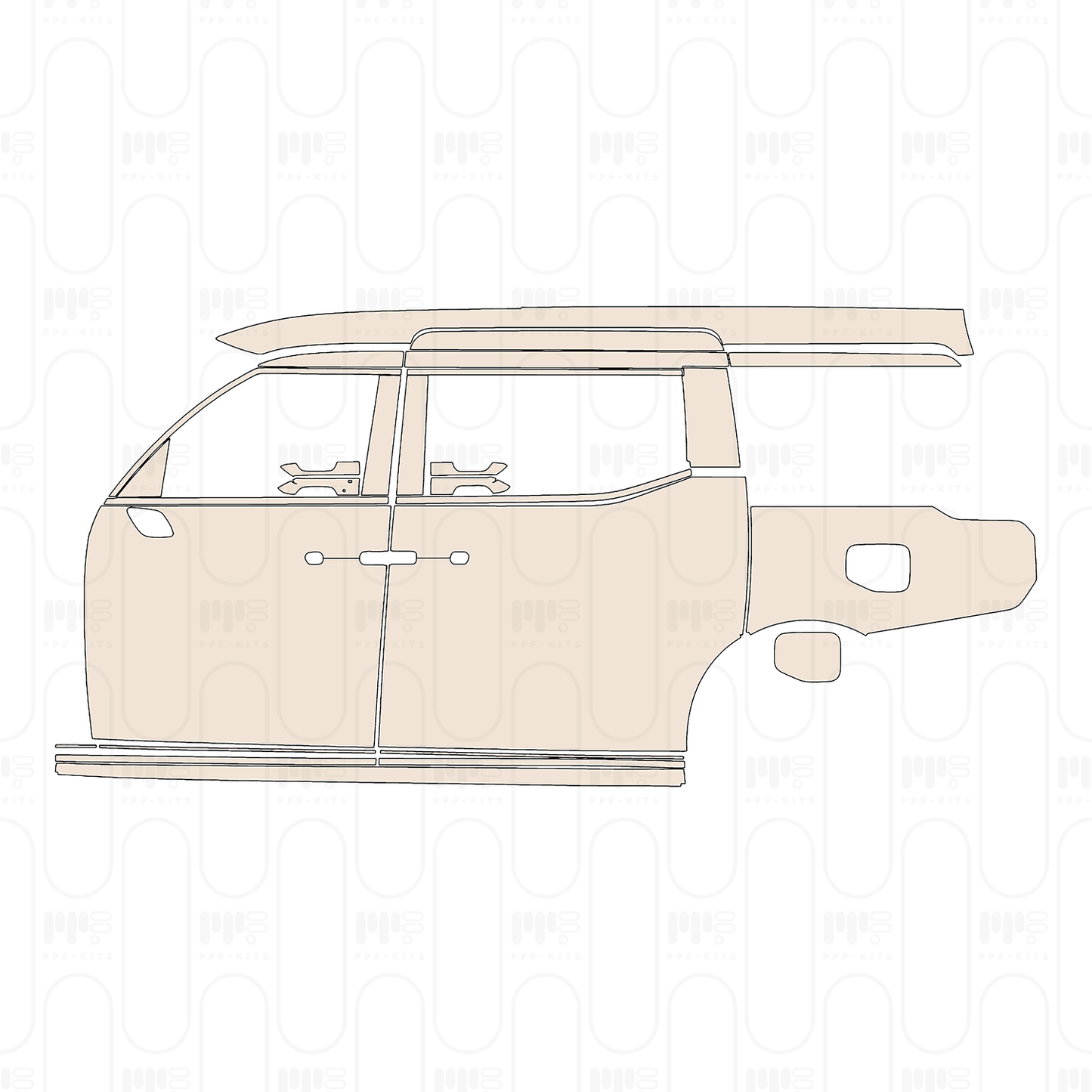 PPF precortado Volvo EM90 2024