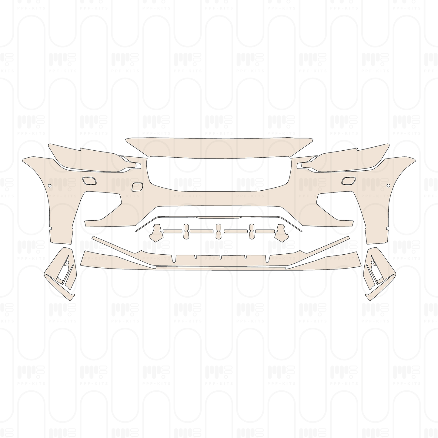 PPF precortado Volvo S60 R-Design 2024
