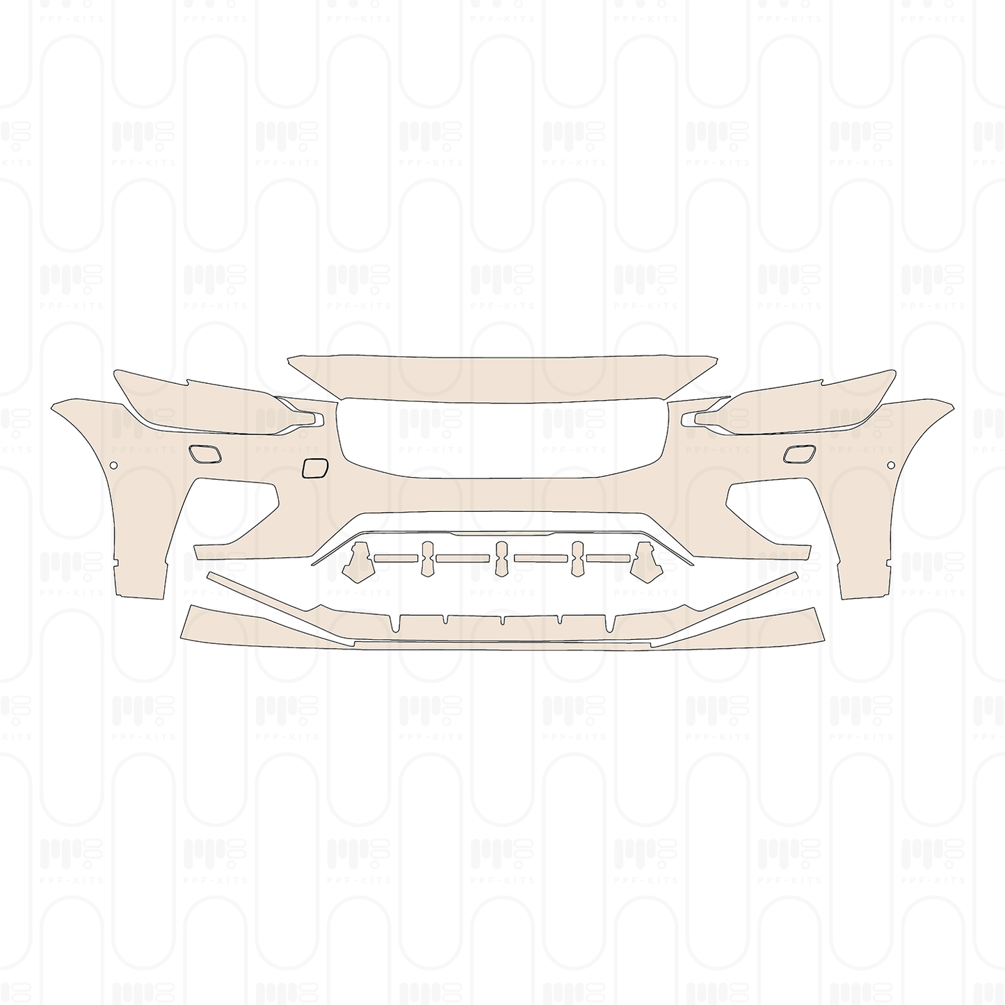 PPF precortado Volvo S60 R-Design 2024