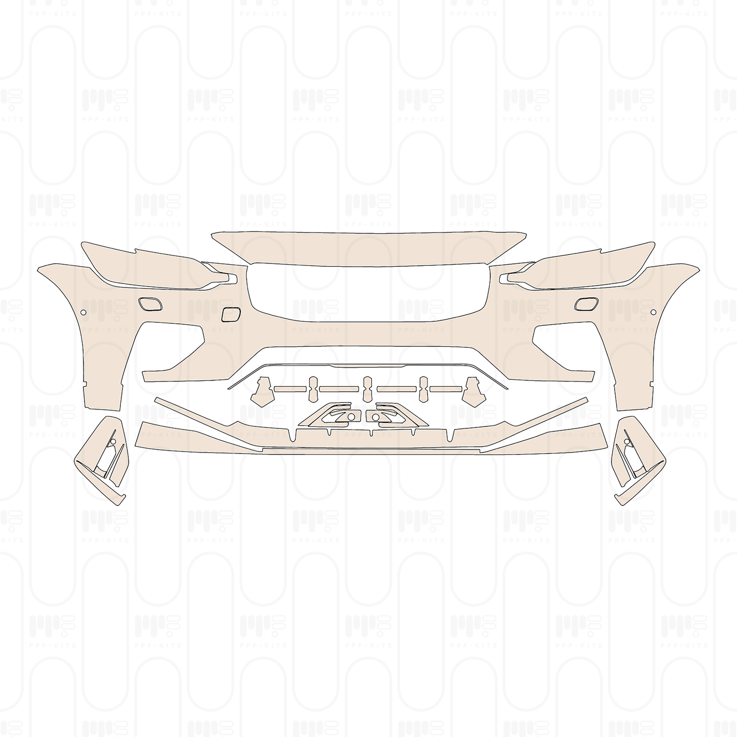 PPF precortado Volvo V60 R-Design 2024