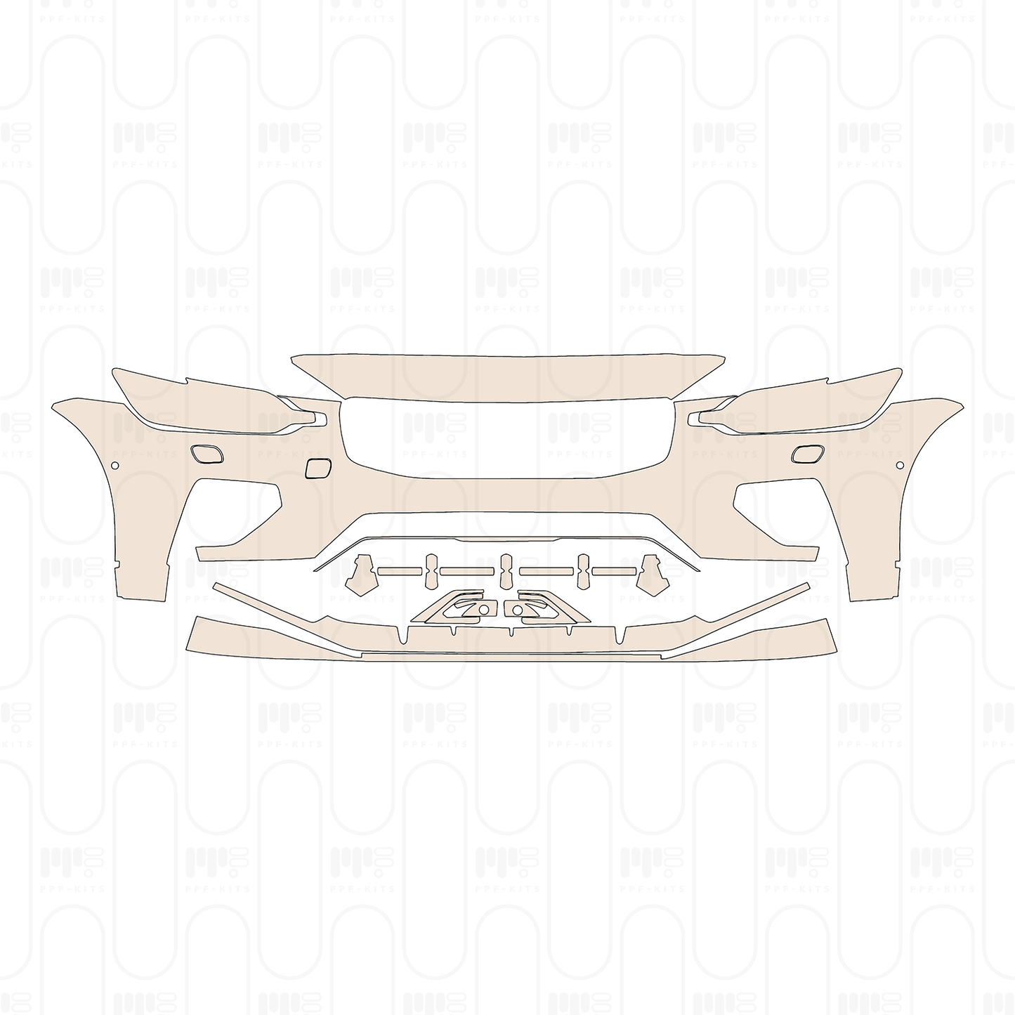 PPF precortado Volvo V60 R-Design 2024