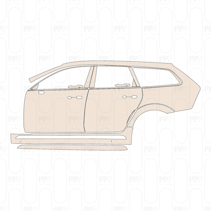 PPF precortado Volvo V90 Cross Country 2024