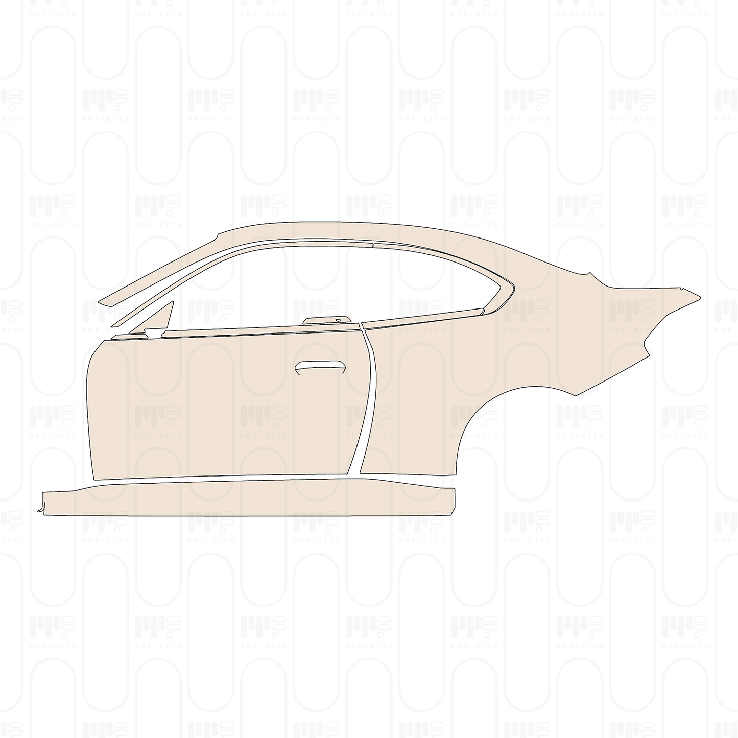 Pre-Cut PPF BMW 2 Series Coupe Base 2024