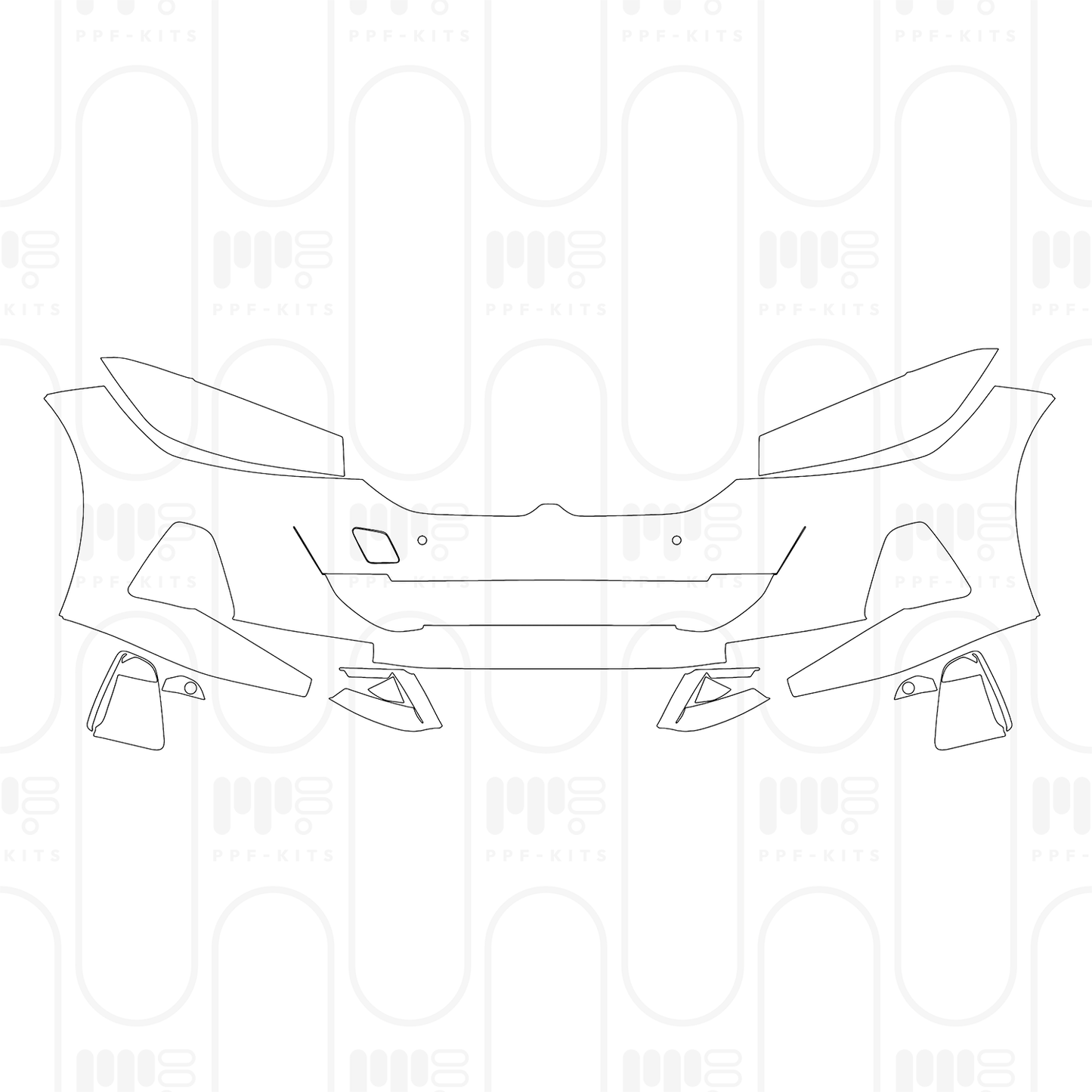 Pre-Cut PPF BMW 3 Series Touring Base 2025