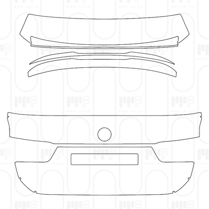 Pre-Cut PPF BMW 3 Series Touring M3 CS 2025
