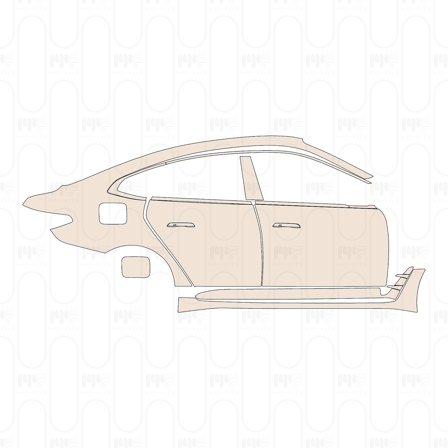 Pre-Cut PPF BMW i4 M50 (EU) 2024