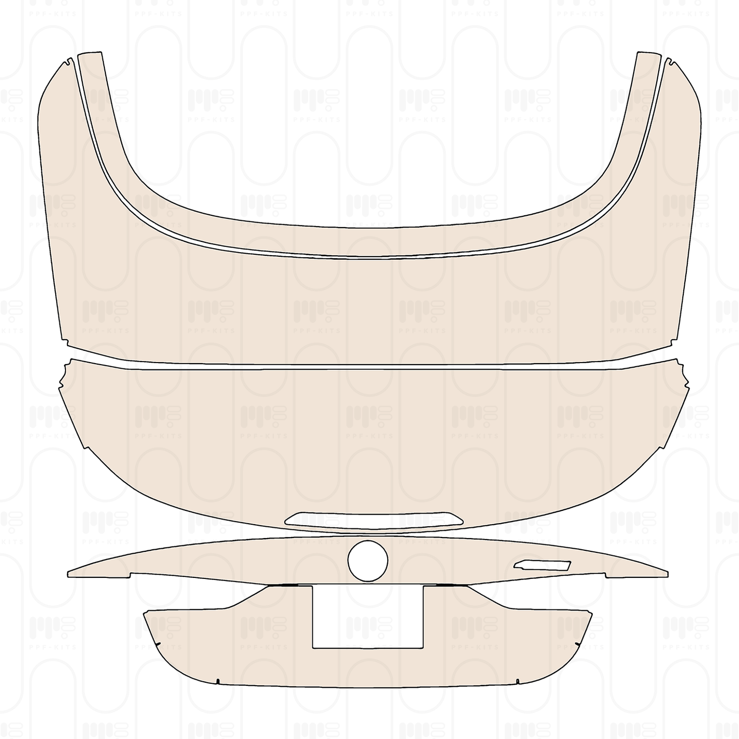 Pre-Cut PPF BMW 4 Series Convertible Luxury Line 2024