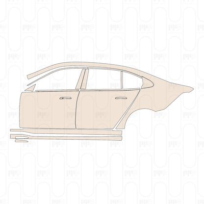 Pre-Cut PPF BMW i5 Sedan Extended Wheelbase M Sports Suit 2024