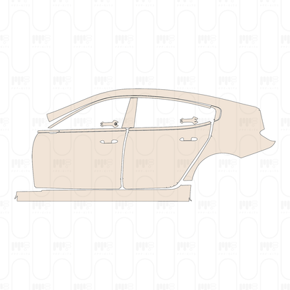 Pre-Cut PPF BMW 8 Series Gran Coupe Sport 2024