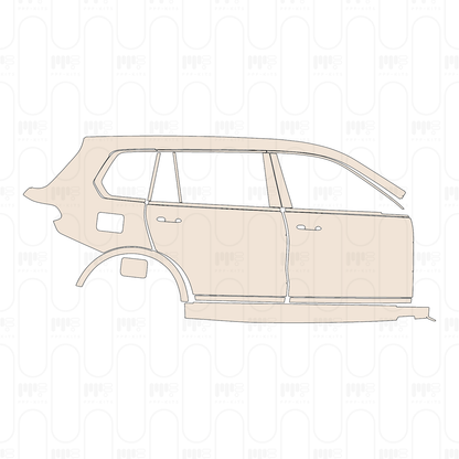 Pre-Cut PPF BMW X7 M60i 2024