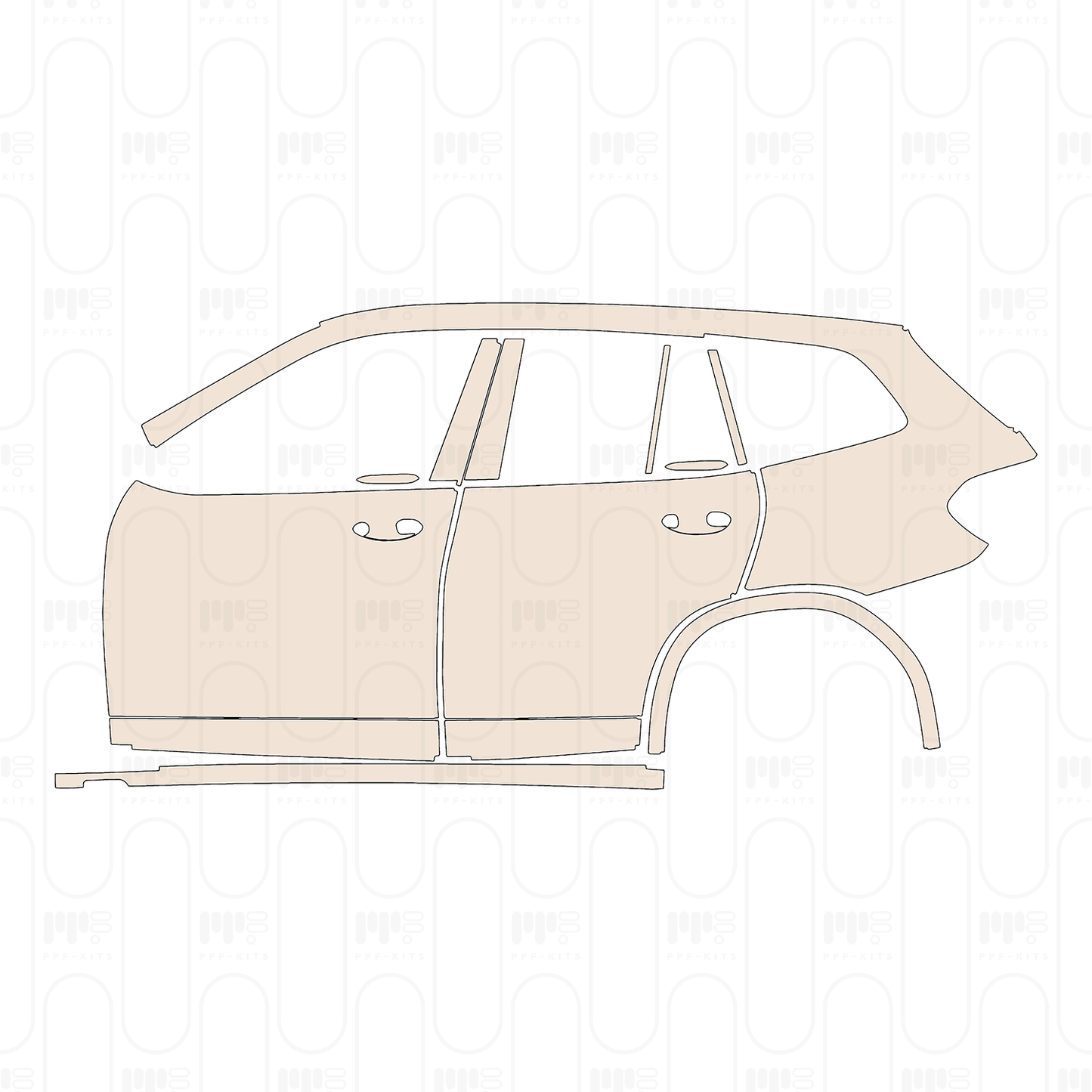 PPF precortado BMW Alpina XD3 2024